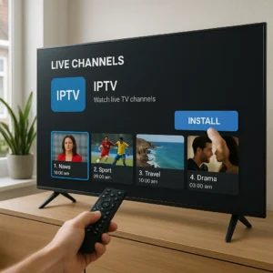 IPTV eenvoudig installeren en kijken op Smart TV in 2025.